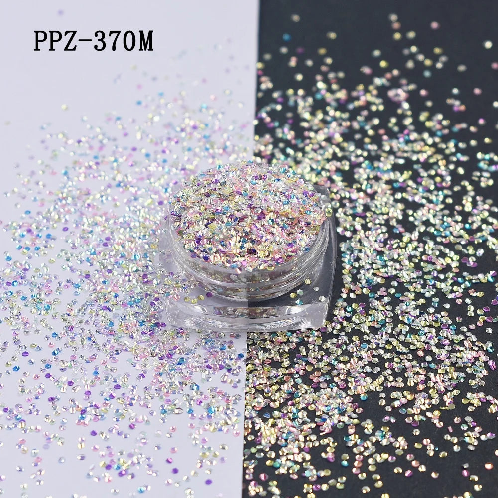 2025 New 3D Bubble Glitter Popular Wholesale Chunky Mixes Glitter for Snow Globe Cup DIY Gift Craft Glitter