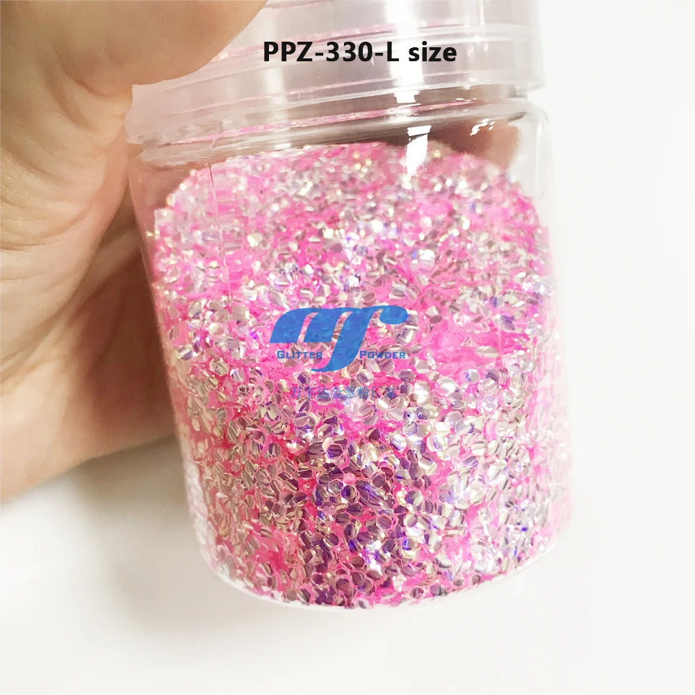 2025 New 3D Bubble Glitter Popular Wholesale Chunky Mixes Glitter for Snow Globe Cup DIY Gift Craft Glitter