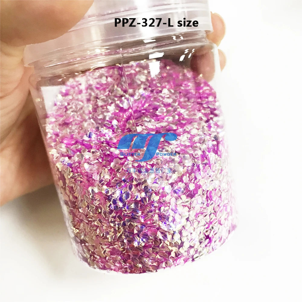 2025 New 3D Bubble Glitter Popular Wholesale Chunky Mixes Glitter for Snow Globe Cup DIY Gift Craft Glitter
