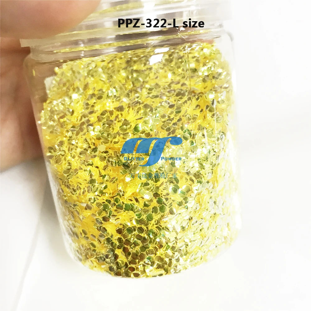 2025 New 3D Bubble Glitter Popular Wholesale Chunky Mixes Glitter for Snow Globe Cup DIY Gift Craft Glitter